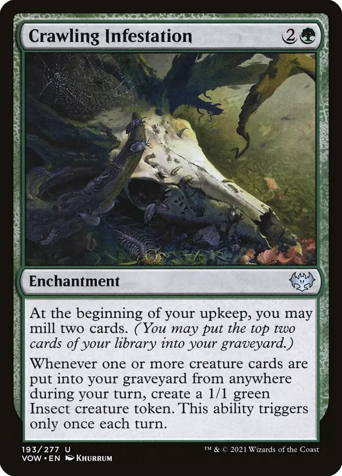 Crawling Infestation (Innistrad: Crimson Vow)