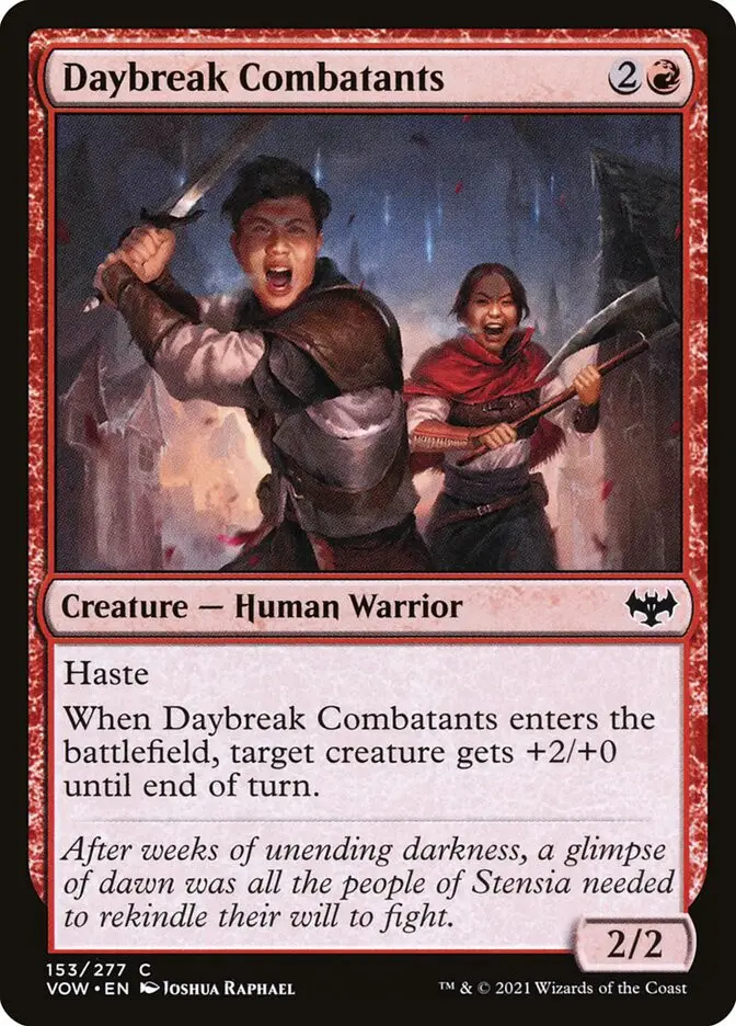 Daybreak Combatants (Innistrad: Crimson Vow)