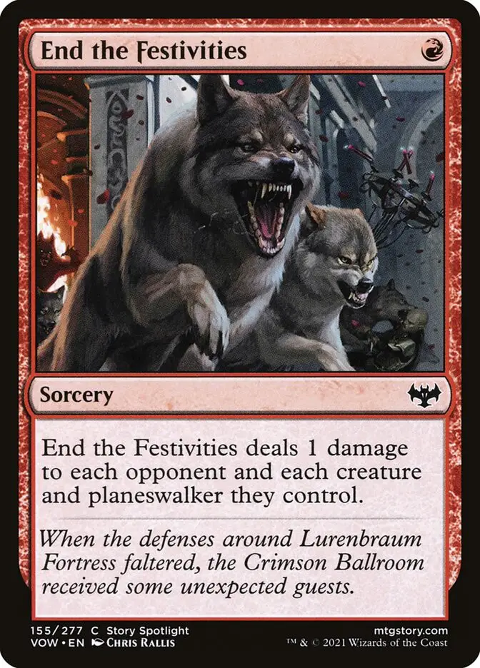 End the Festivities (Innistrad: Crimson Vow)