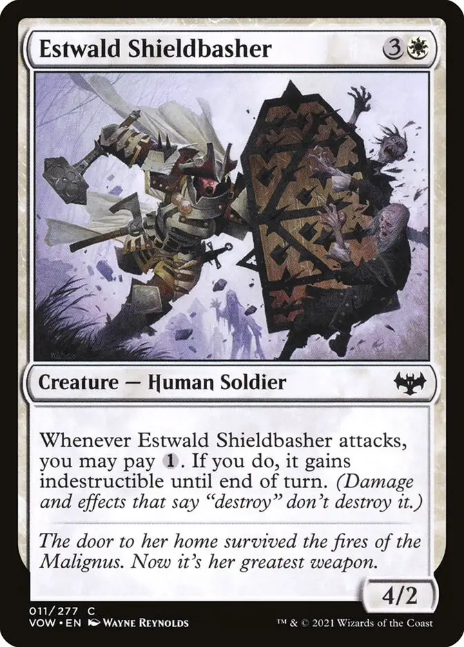 Estwald Shieldbasher (Innistrad: Crimson Vow)