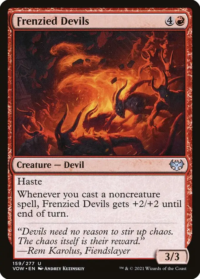 Frenzied Devils (Innistrad: Crimson Vow)