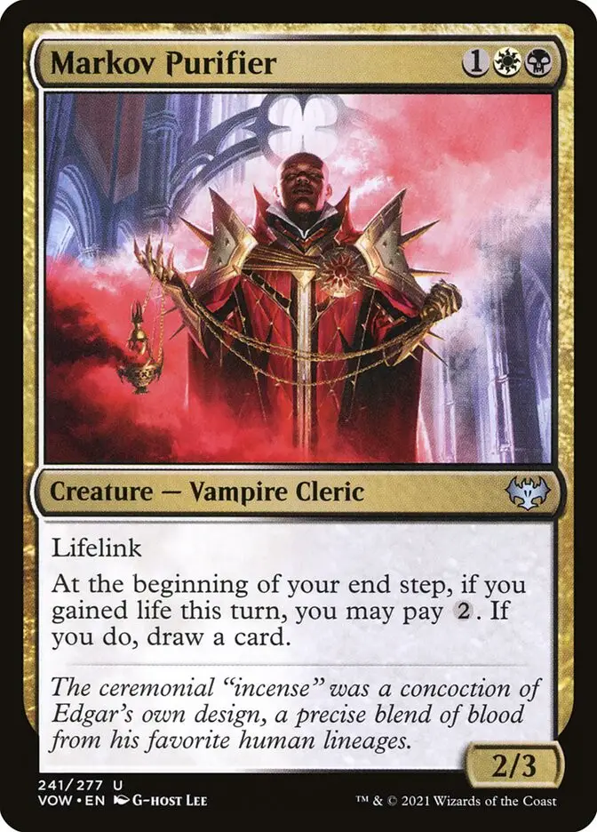 Markov Purifier (Innistrad: Crimson Vow)