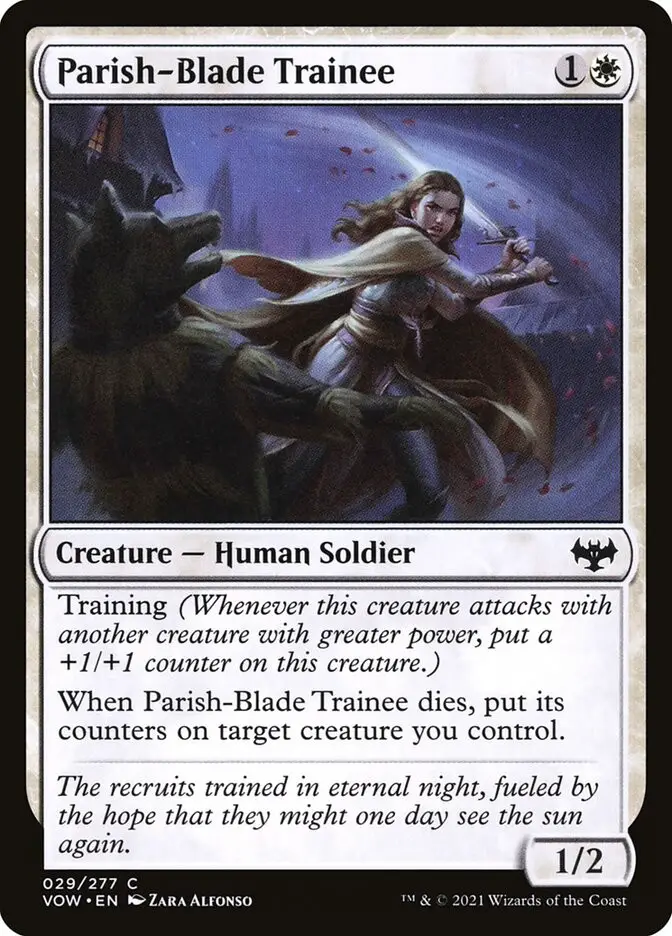 Parish Blade Trainee (Innistrad: Crimson Vow)