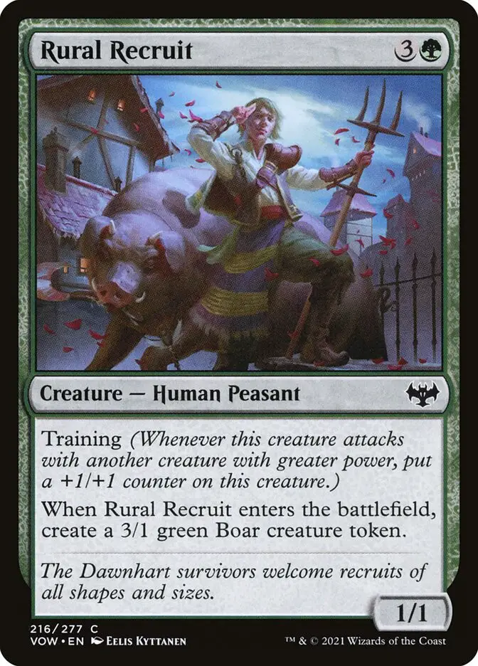 Rural Recruit (Innistrad: Crimson Vow)