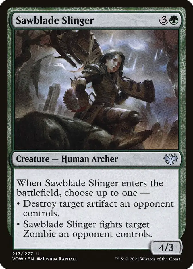 Sawblade Slinger (Innistrad: Crimson Vow)