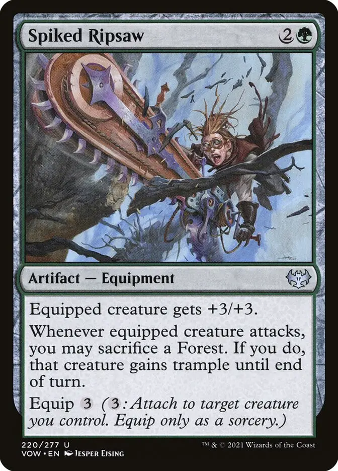 Spiked Ripsaw (Innistrad: Crimson Vow)
