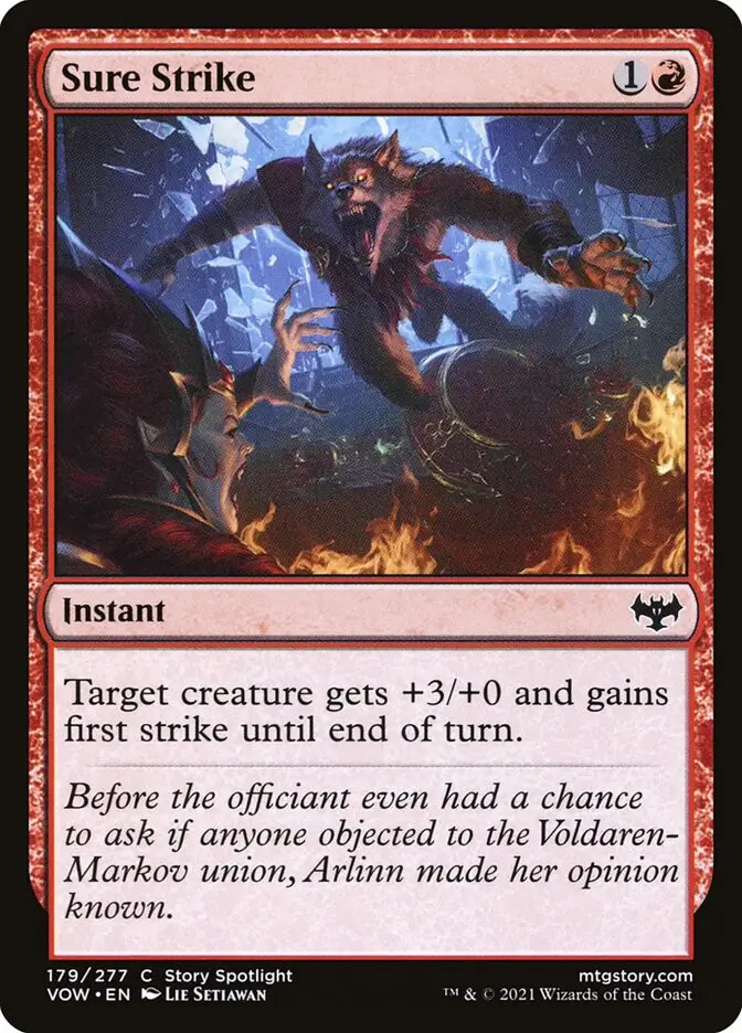 Sure Strike (Innistrad: Crimson Vow)