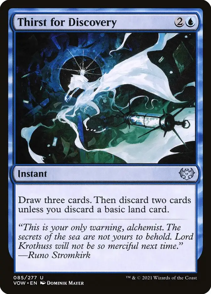 Thirst for Discovery (Innistrad: Crimson Vow)