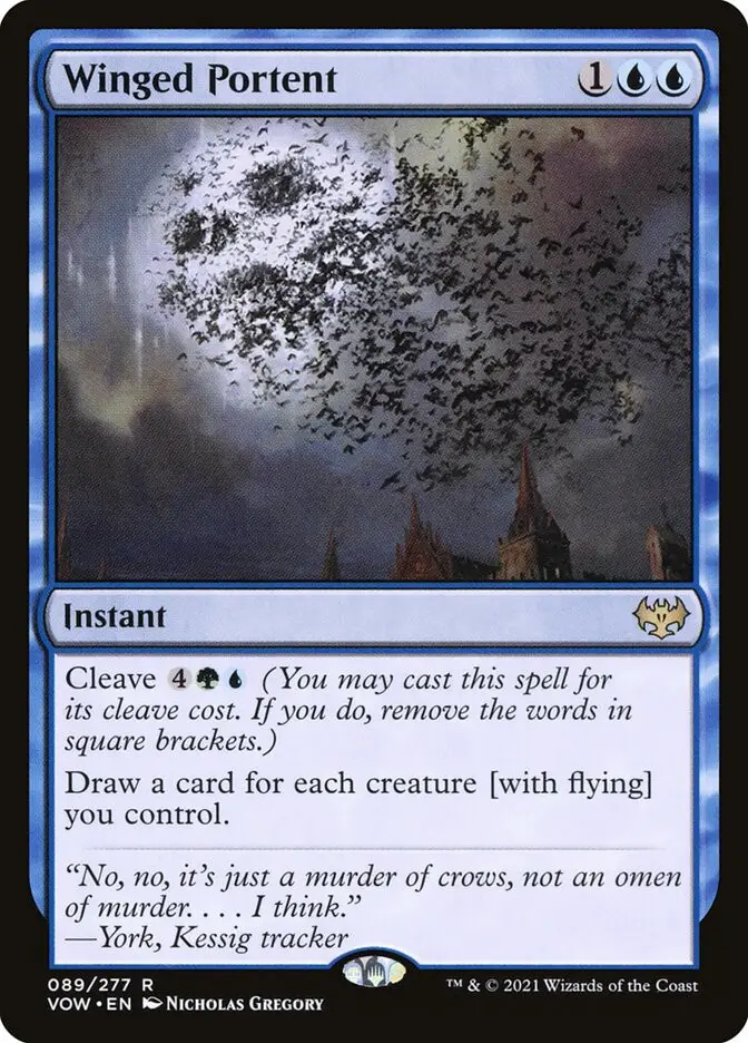 Winged Portent (Innistrad: Crimson Vow)