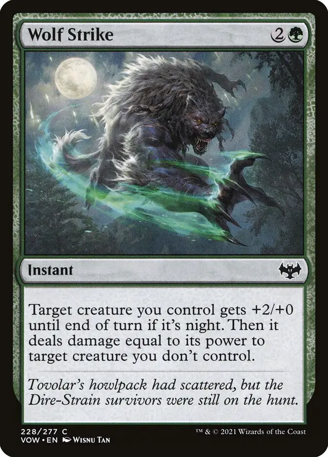 Wolf Strike (Innistrad: Crimson Vow)