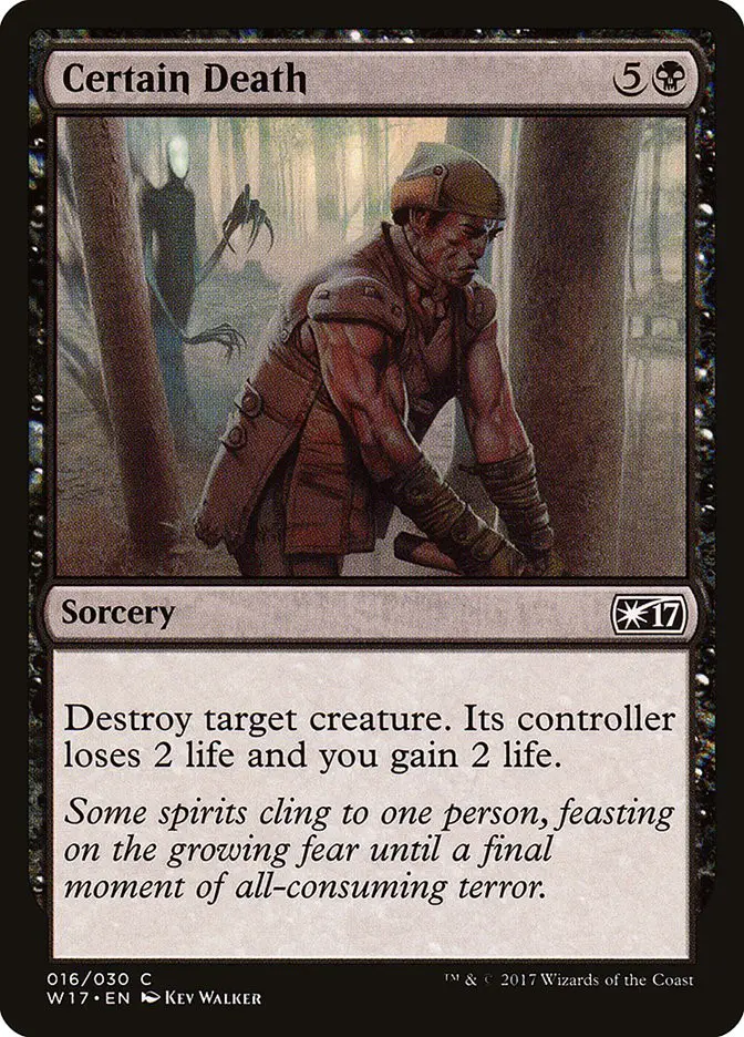 Certain Death (Welcome Deck 2017)