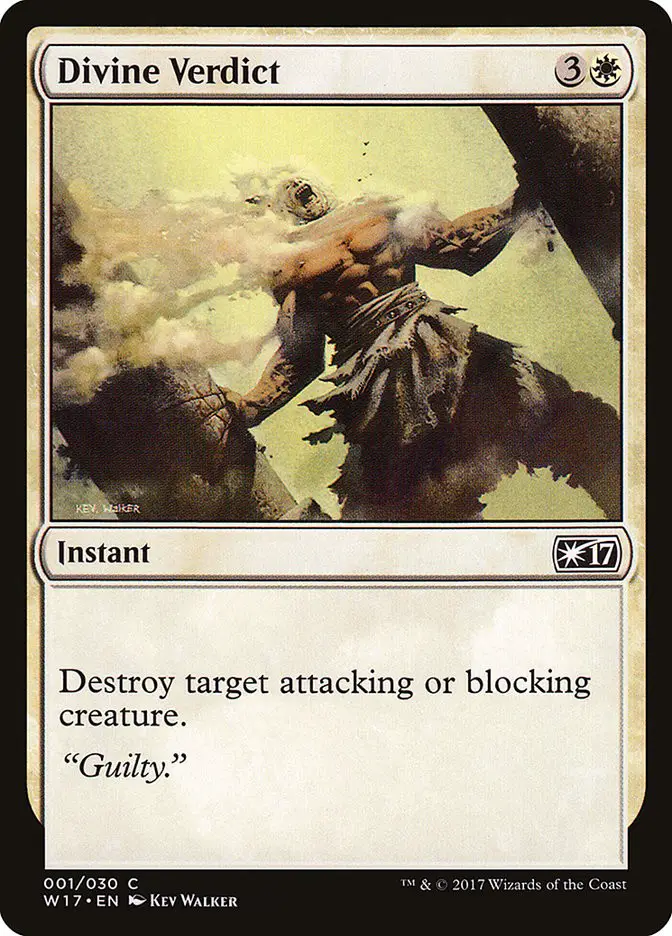 Divine Verdict (Welcome Deck 2017)