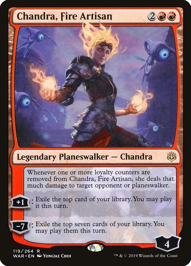 Chandra  Fire Artisan (War of the Spark)