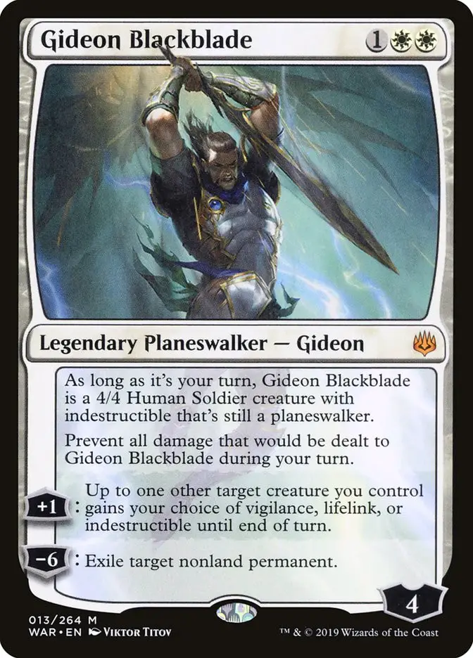 Gideon Blackblade (War of the Spark)