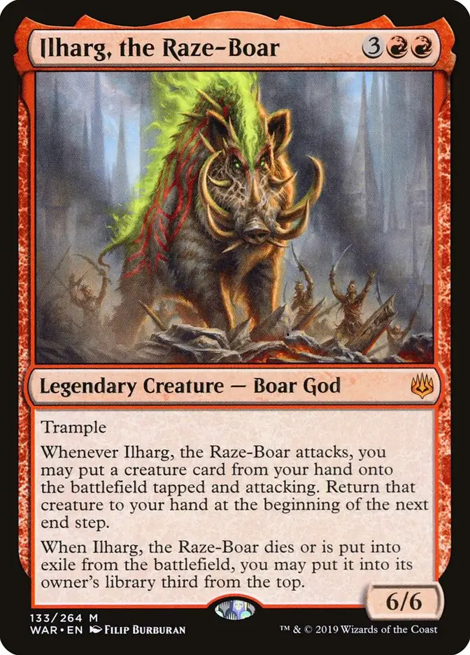 Ilharg  the Raze Boar (War of the Spark)