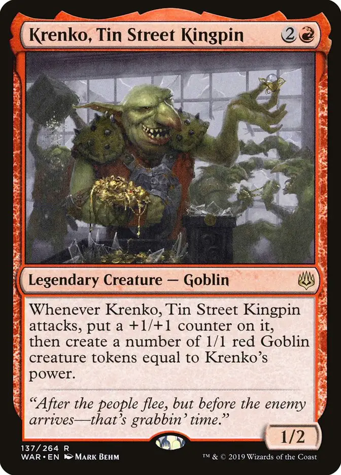 Krenko  Tin Street Kingpin (War of the Spark)
