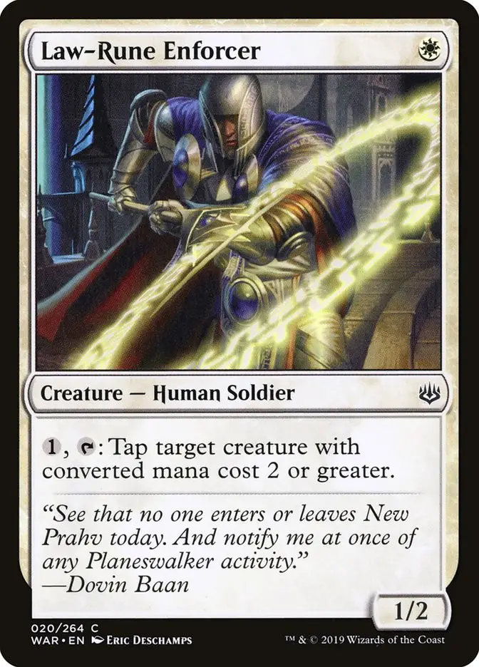 Law Rune Enforcer (War of the Spark)
