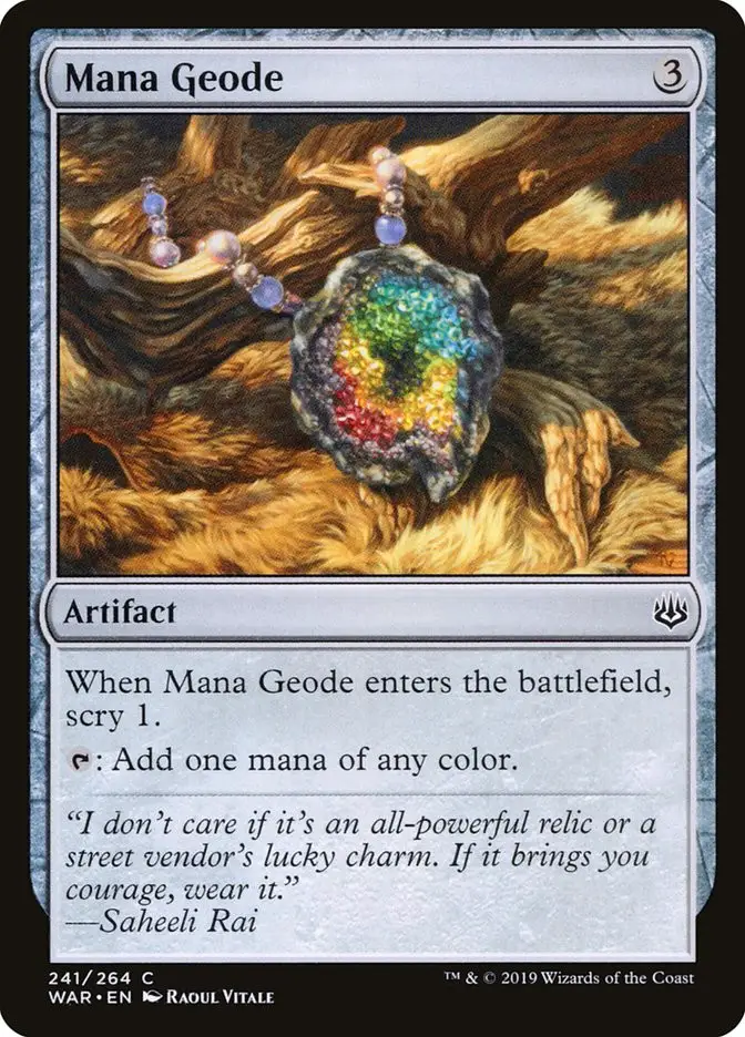 Mana Geode (War of the Spark)