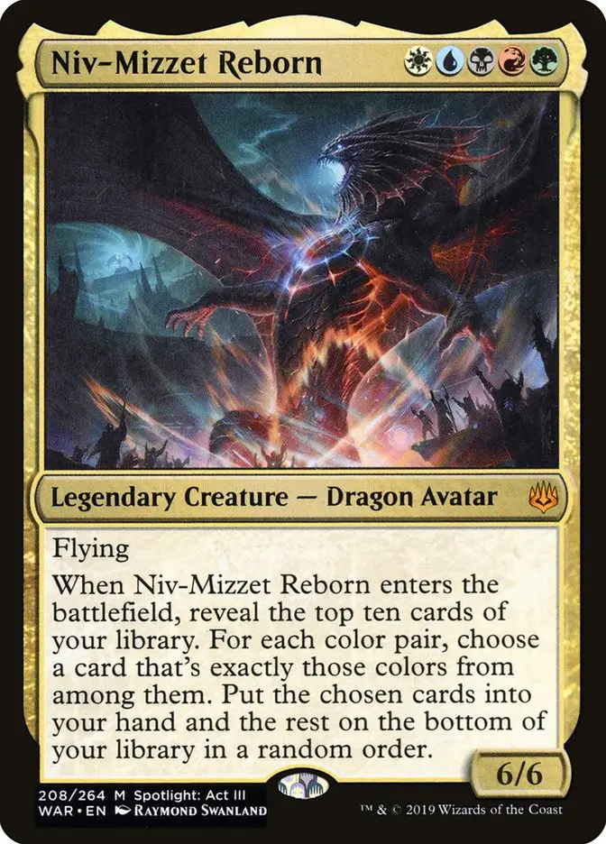 Niv Mizzet Reborn (War of the Spark)