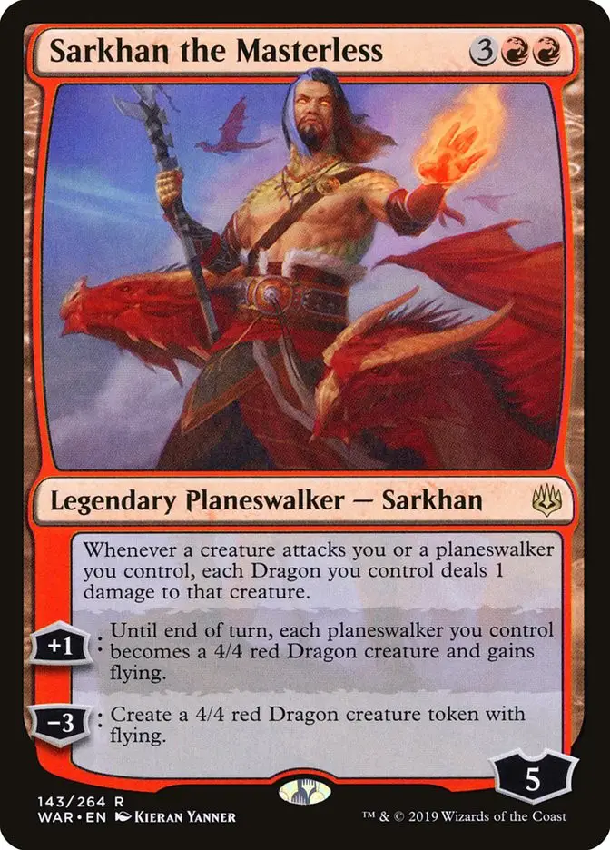 Sarkhan the Masterless (War of the Spark)