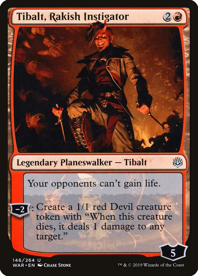 Tibalt  Rakish Instigator (War of the Spark)