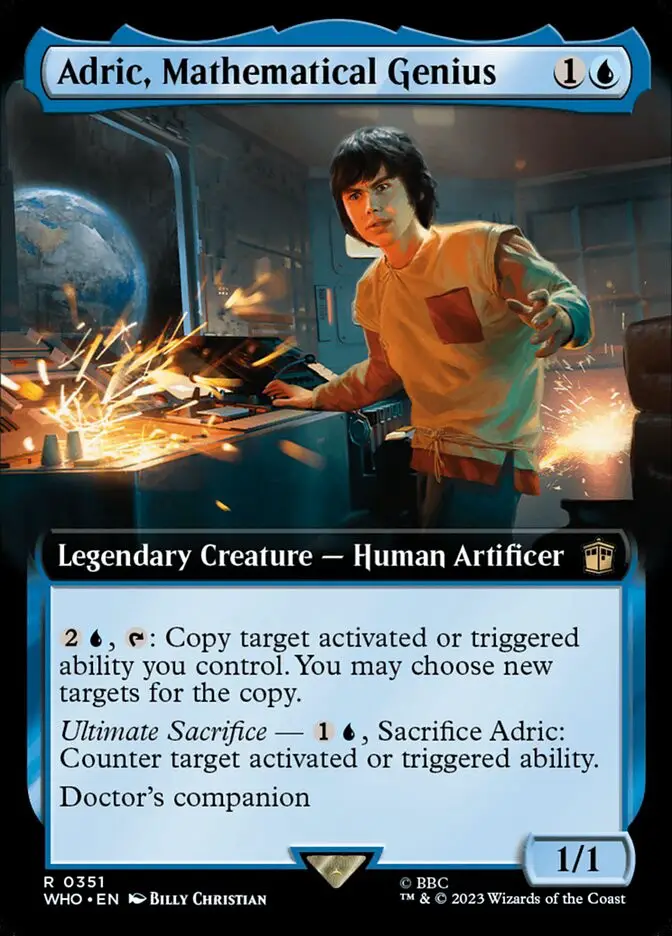 Adric  Mathematical Genius (Doctor Who)