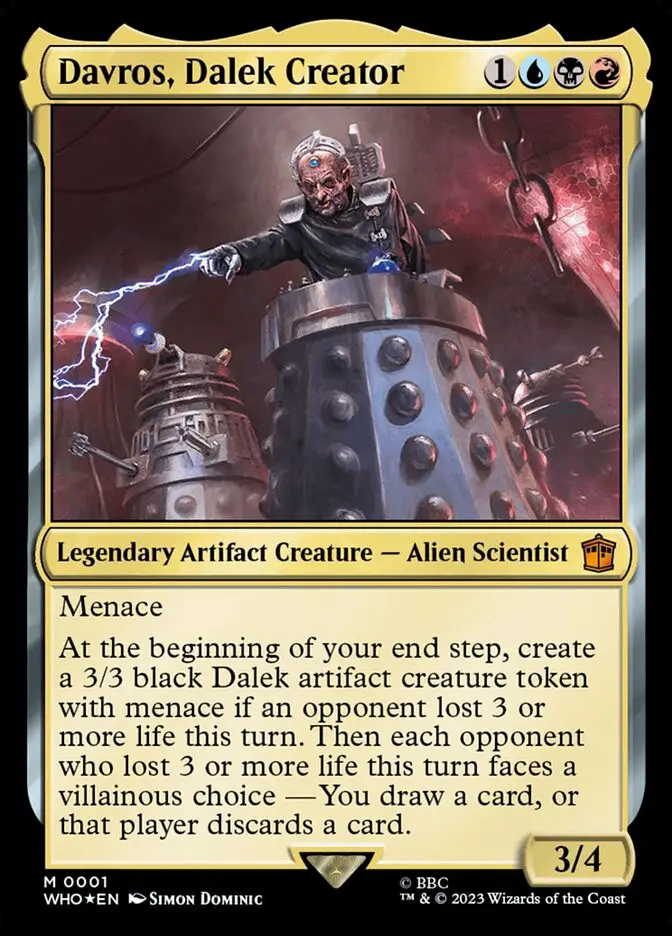 Davros  Dalek Creator (Doctor Who)