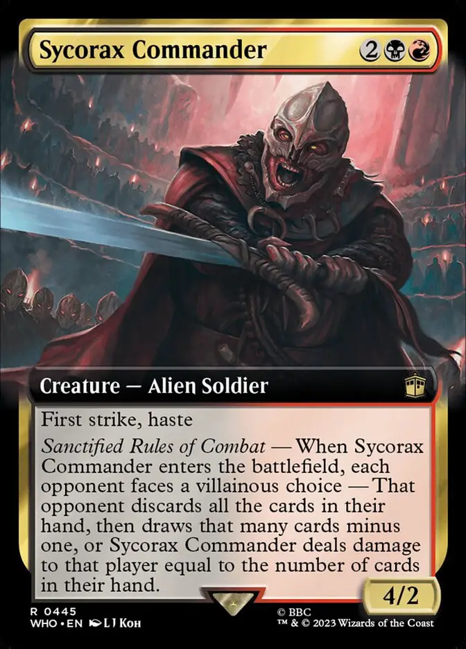 Sycorax Commander (Doctor Who)