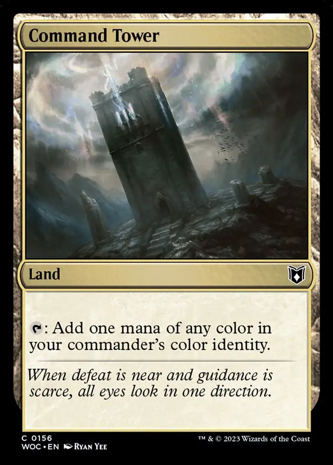 Command Tower (Wilds of Eldraine Commander)