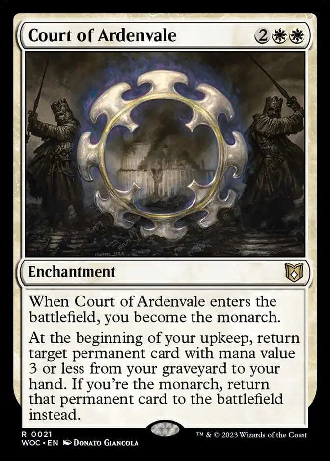 Court of Ardenvale (Wilds of Eldraine Commander)