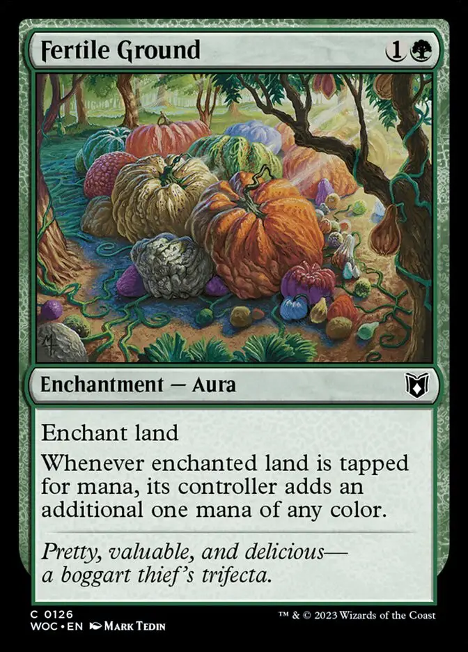 Fertile Ground (Wilds of Eldraine Commander)