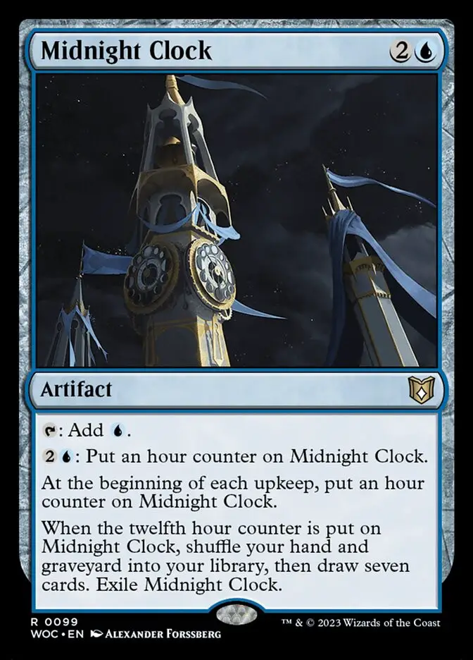 Midnight Clock (Wilds of Eldraine Commander)