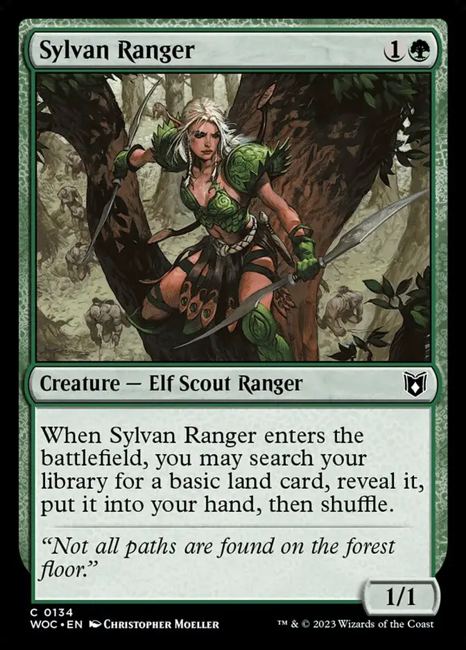 Sylvan Ranger (Wilds of Eldraine Commander)