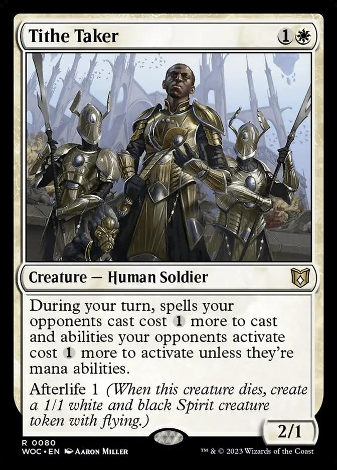 Tithe Taker (Wilds of Eldraine Commander)