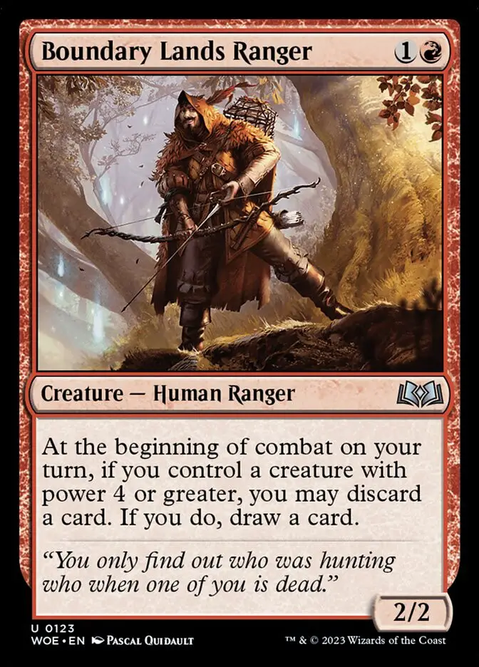 Boundary Lands Ranger (Wilds of Eldraine)