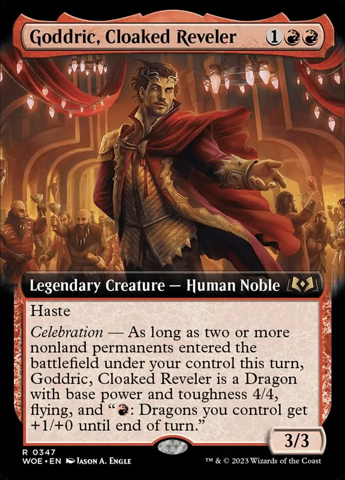Goddric  Cloaked Reveler (Wilds of Eldraine)