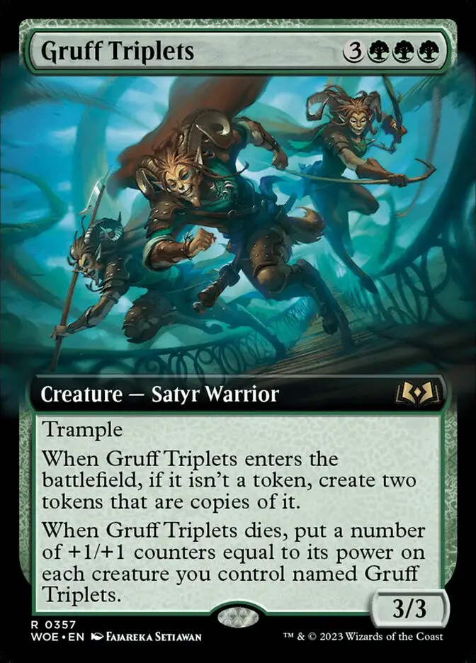 Gruff Triplets (Wilds of Eldraine)