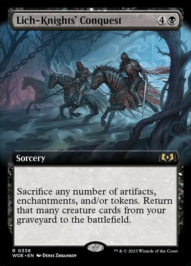Lich Knights  Conquest (Wilds of Eldraine)