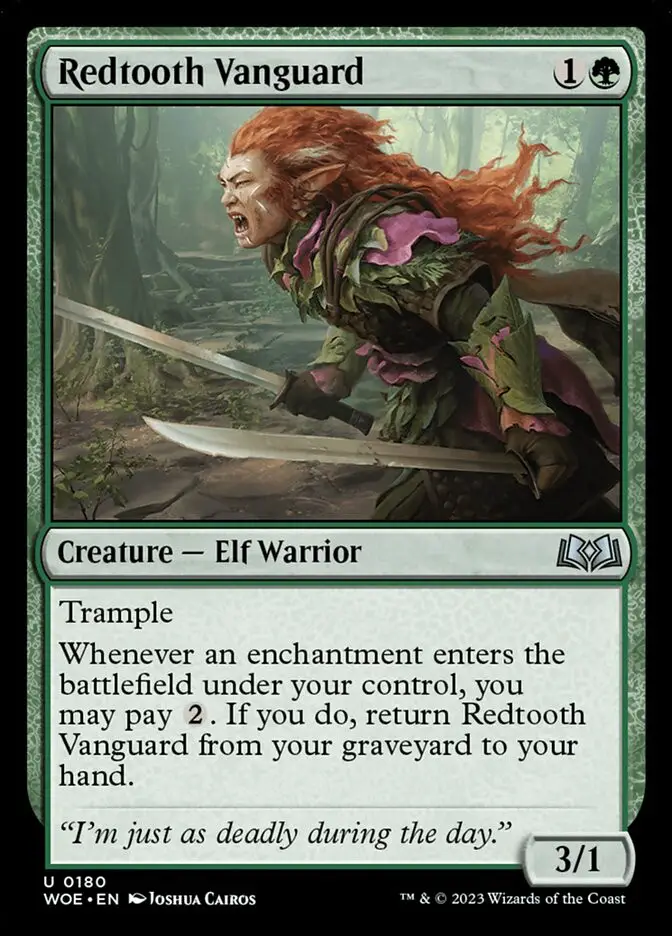Redtooth Vanguard (Wilds of Eldraine)