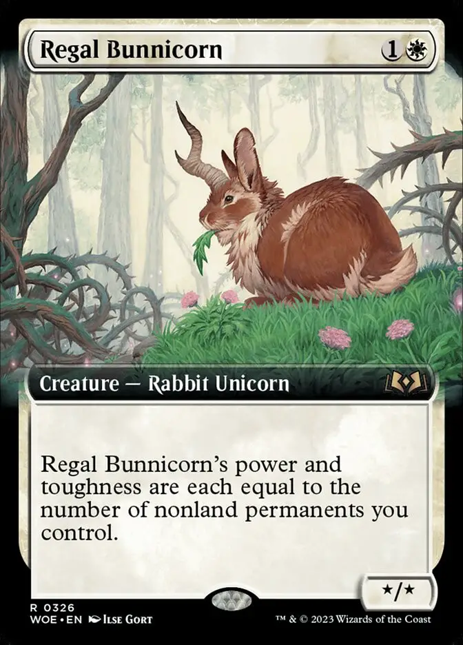 Regal Bunnicorn (Wilds of Eldraine)