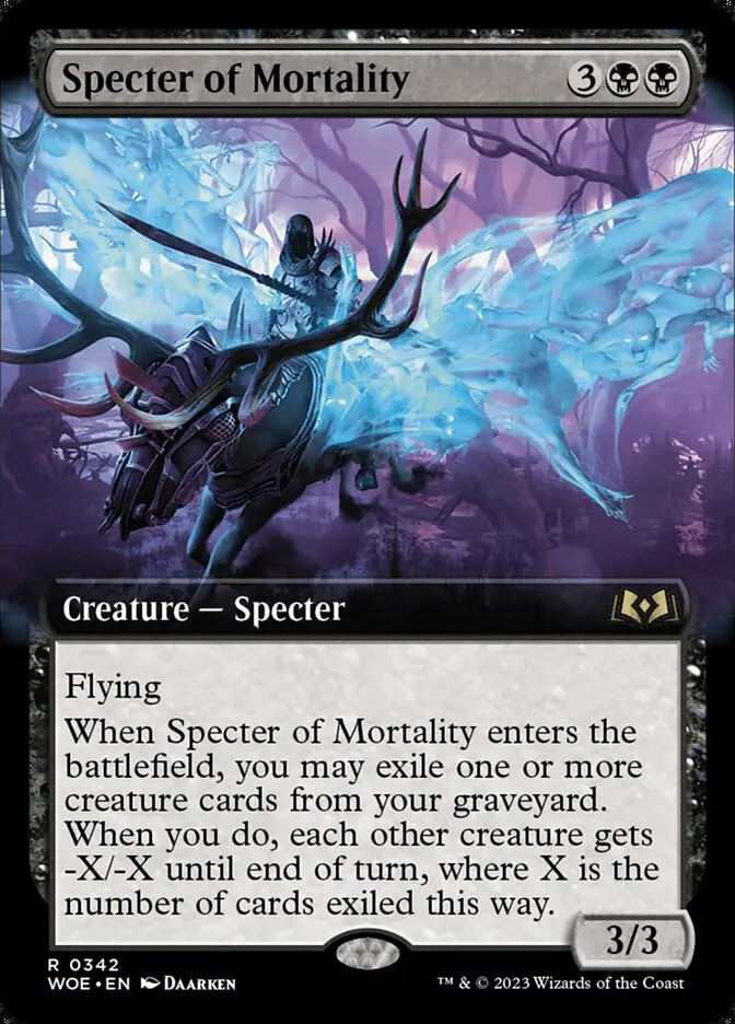 Specter of Mortality (Wilds of Eldraine)