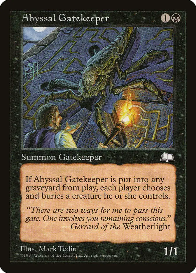 Abyssal Gatekeeper (Weatherlight)