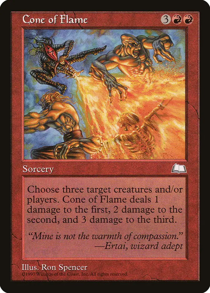 Cone of Flame (Weatherlight)