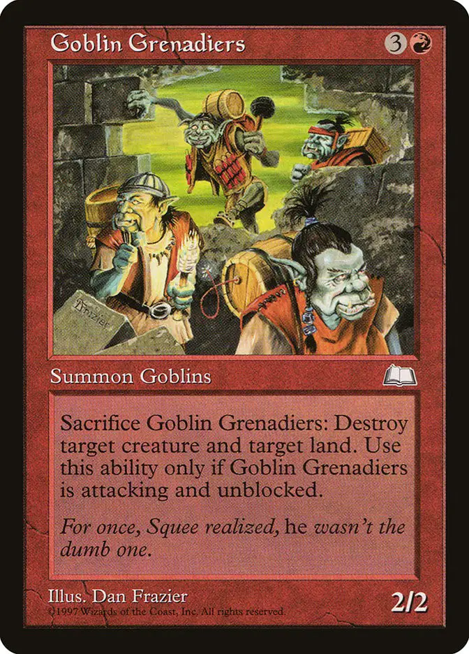 Goblin Grenadiers (Weatherlight)