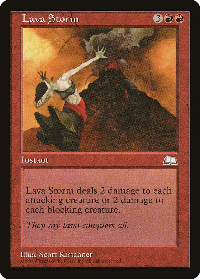 Lava Storm (Weatherlight)