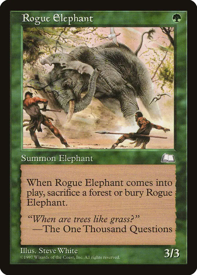 Rogue Elephant (Weatherlight)