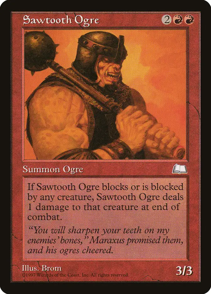 Sawtooth Ogre (Weatherlight)