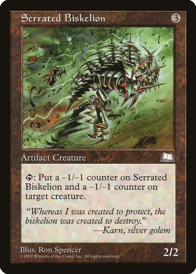 Serrated Biskelion (Weatherlight)