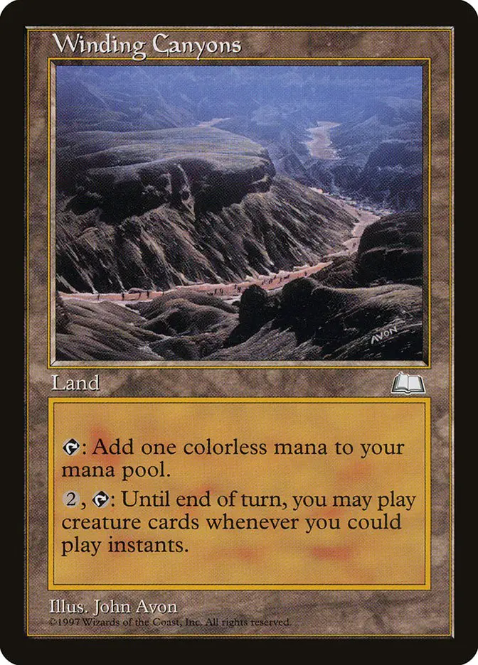 Winding Canyons (Weatherlight)