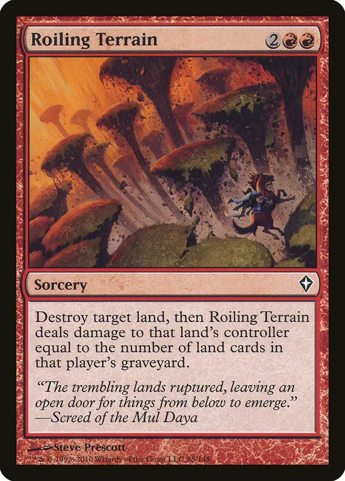 Roiling Terrain (Worldwake)